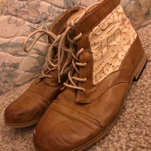 Light Brown Ankle Boots